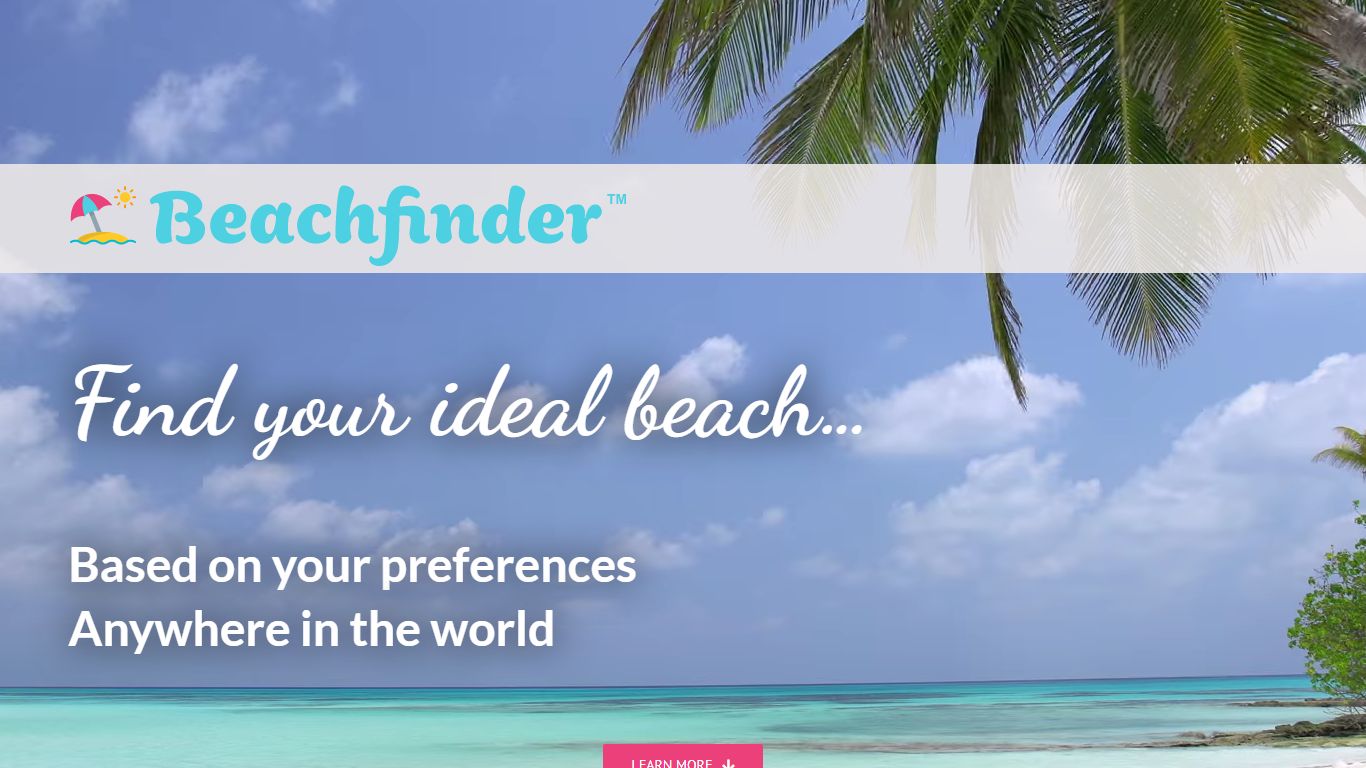 👙 BeachFinder.io • Find Your Ideal Beach